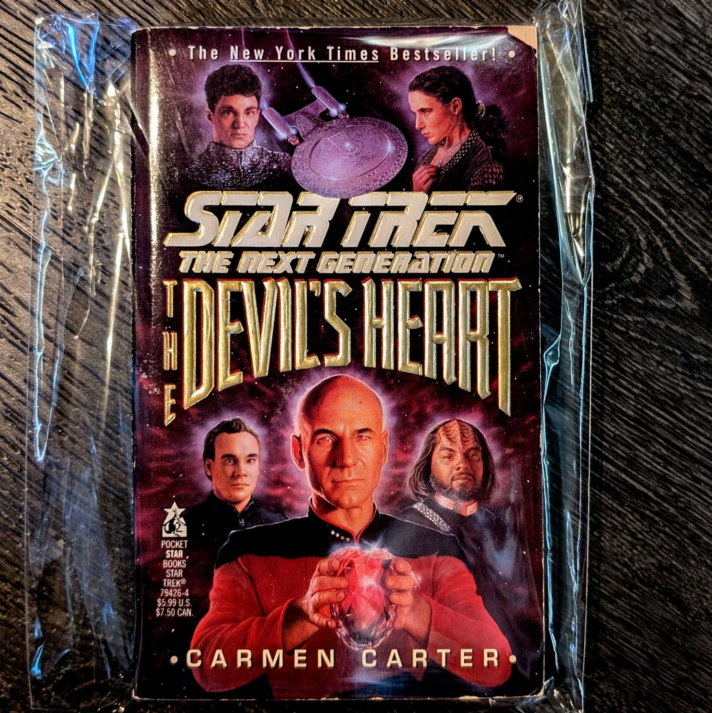 The Devil's Heart: Star Trek The Next Generation Paperback Book image 0