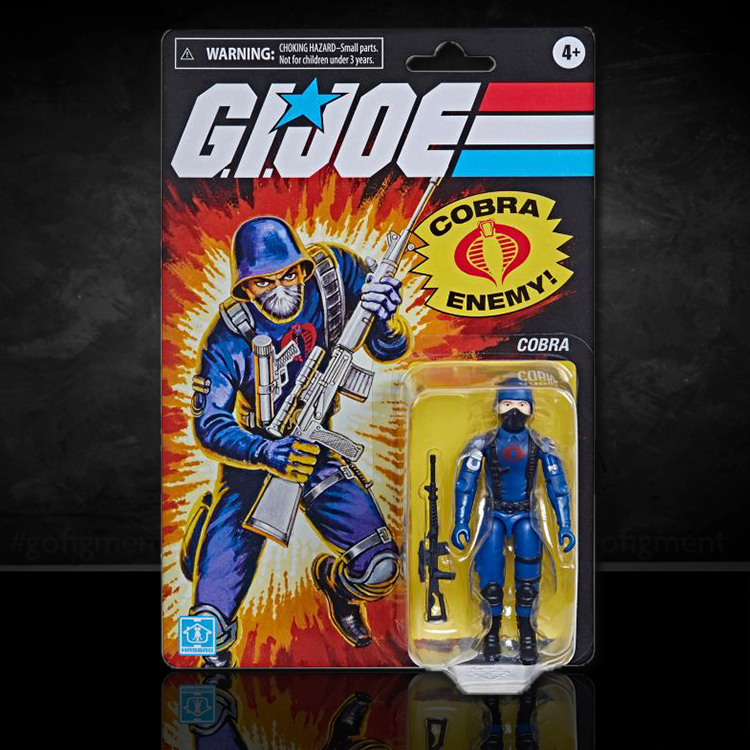 GI Joe Cobra Infantry Action Figure 3.75" Hasbro image 0
