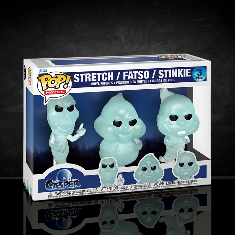 Casper 30th Anniversary Ghostly Trio Funko Pop! 3-Pack image 0