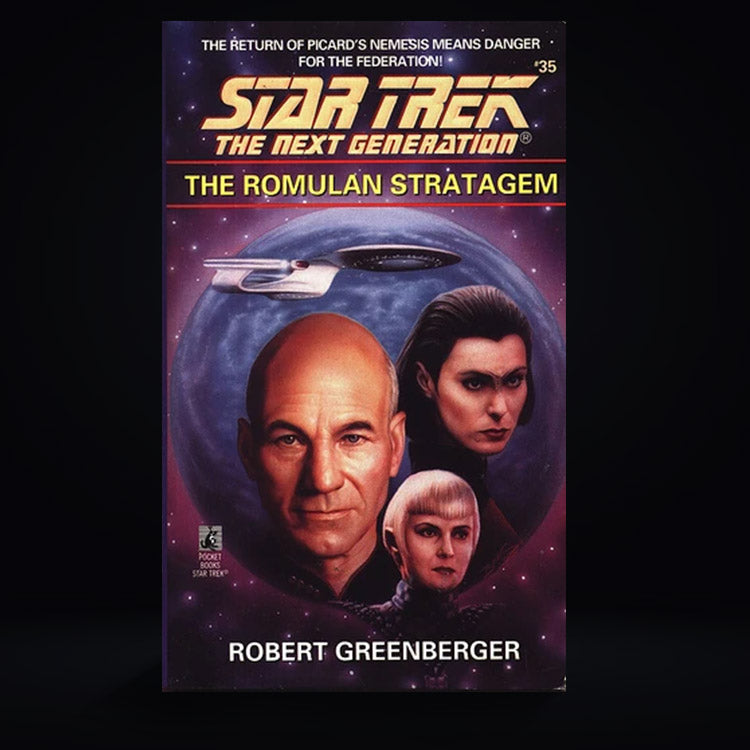 35 The Romulan Stratagem Star Trek The Next Generation Paperback Book image 0