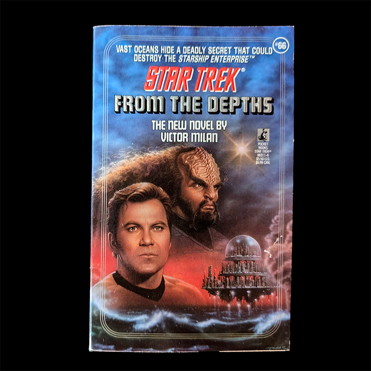 66 From the Depths Star Trek The Original Series Paperback Book image 0