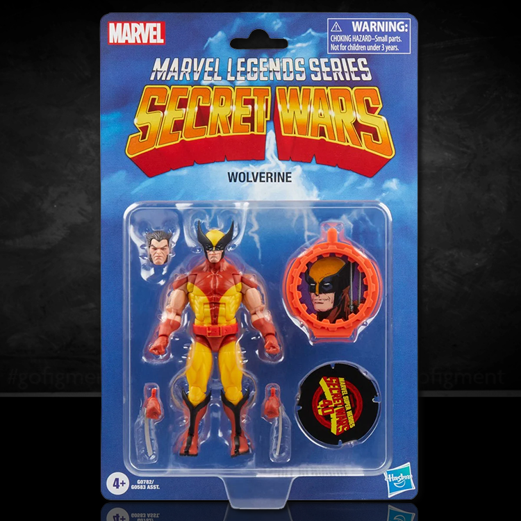 Wolverine Marvel Legends 6" Action Figure Hasbro Secret Wars image 0