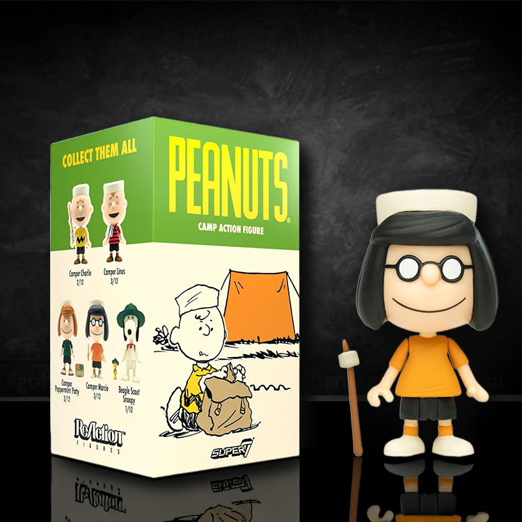 Camper Marcie Super7 Peanuts Wave 3 Action Figure |3.75" LOOSE image 0