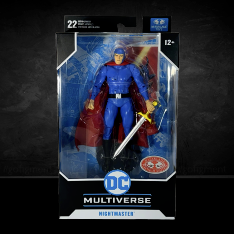 Nightmaster DC Multiverse Red Platinum 7-Inch Scale Action Figure image 0