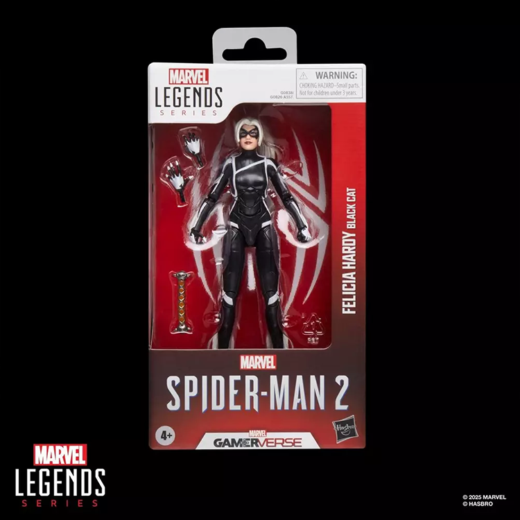 Felicia Hardy Black Suit Spider-Man 2 Gamer Verse 6" Action Figure image 0