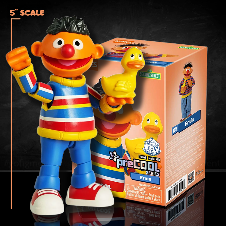 Ernie from Sesame Street Blokees Mini Model Kit 5" Scale image 0