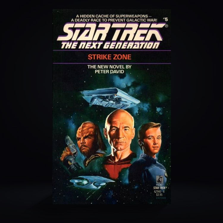 05 Strike Zone Star Trek The Next Generation Paperback Book image 0