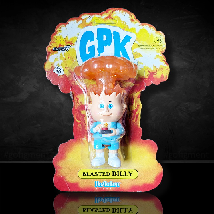Garbage Pail Kids ReAction Figures - "Blasted Billy" Adam Bomb Explosive Collect image 0