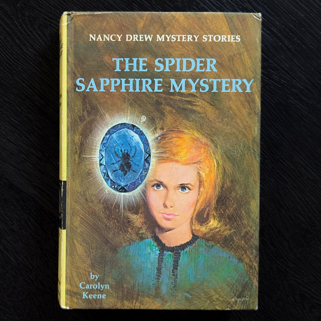 45 The Spider Sapphire Mystery Nancy Drew Mystery Books -1968 image 0