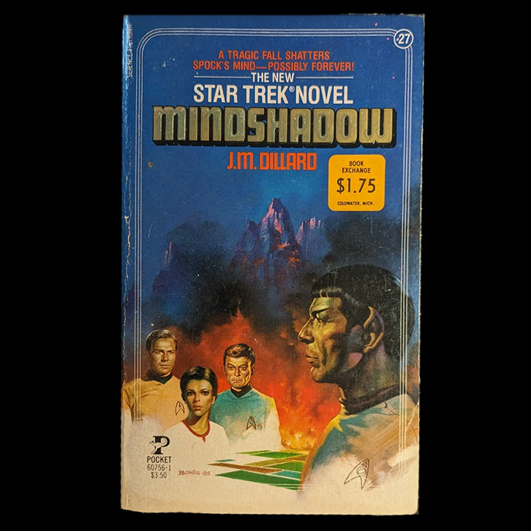 27 Mindshadow Star Trek The Original Series Paperback Book image 0