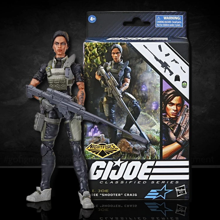 Nightforce Jodie "Shooter" Craig Action Figure GI Joe Classified Series 1:12 image 0