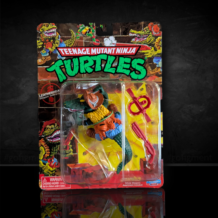 Leatherhead TMNT Classic Mutants Action Figure 4.5 inch image 0