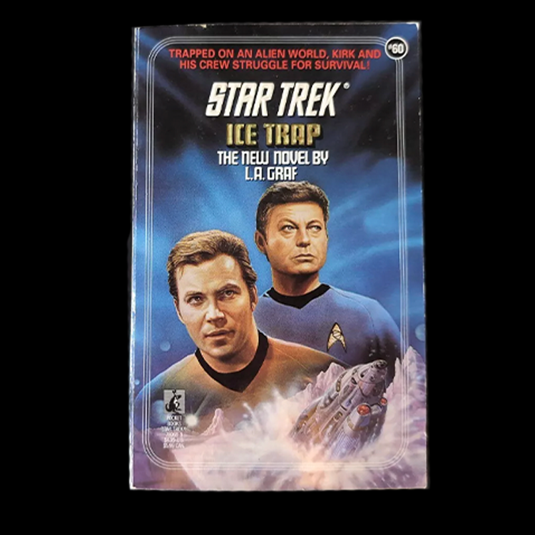 60 Ice Trap Star Trek The Original Series Paperback Book image 0