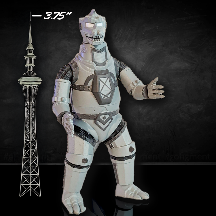 Mechagodzilla Silver Screen Edition Action Figure 1:18 LOOSE image 0