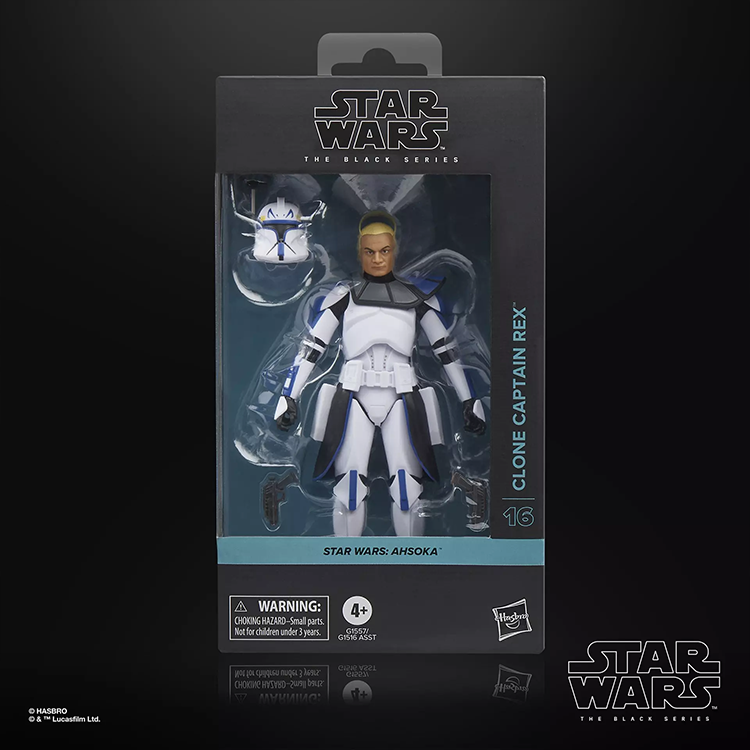 Clone Captain Rex Ahsoka Action Figure Star Wars Black Series 1:18 image 0