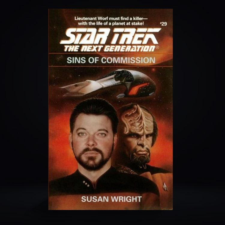 29 Sins of Commission Star Trek The Next Generation Paperback Book image 0