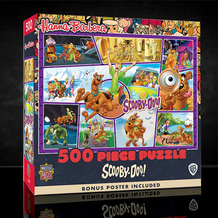 Hanna Barbera Scooby Doo Puzzle Master Pieces 500 Pieces image 0