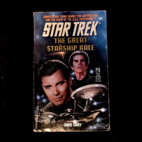 67 The Great Starship Race Star Trek The Original Series Paperback Book image 0