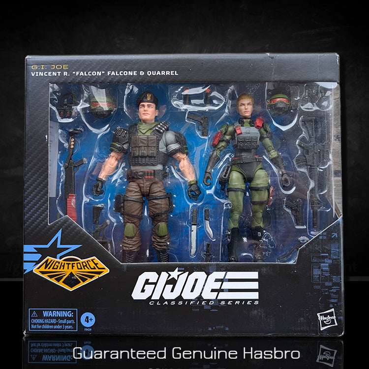 Vincent R. "Falcon" & Quarrel Night Force 2 Pack GI Joe Classified Series 6in. image 0
