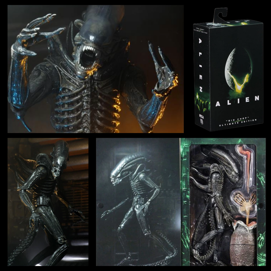 Alien Ultimate 40th Anniversary Big Chap 7-Inch Xenomorph Action Figure