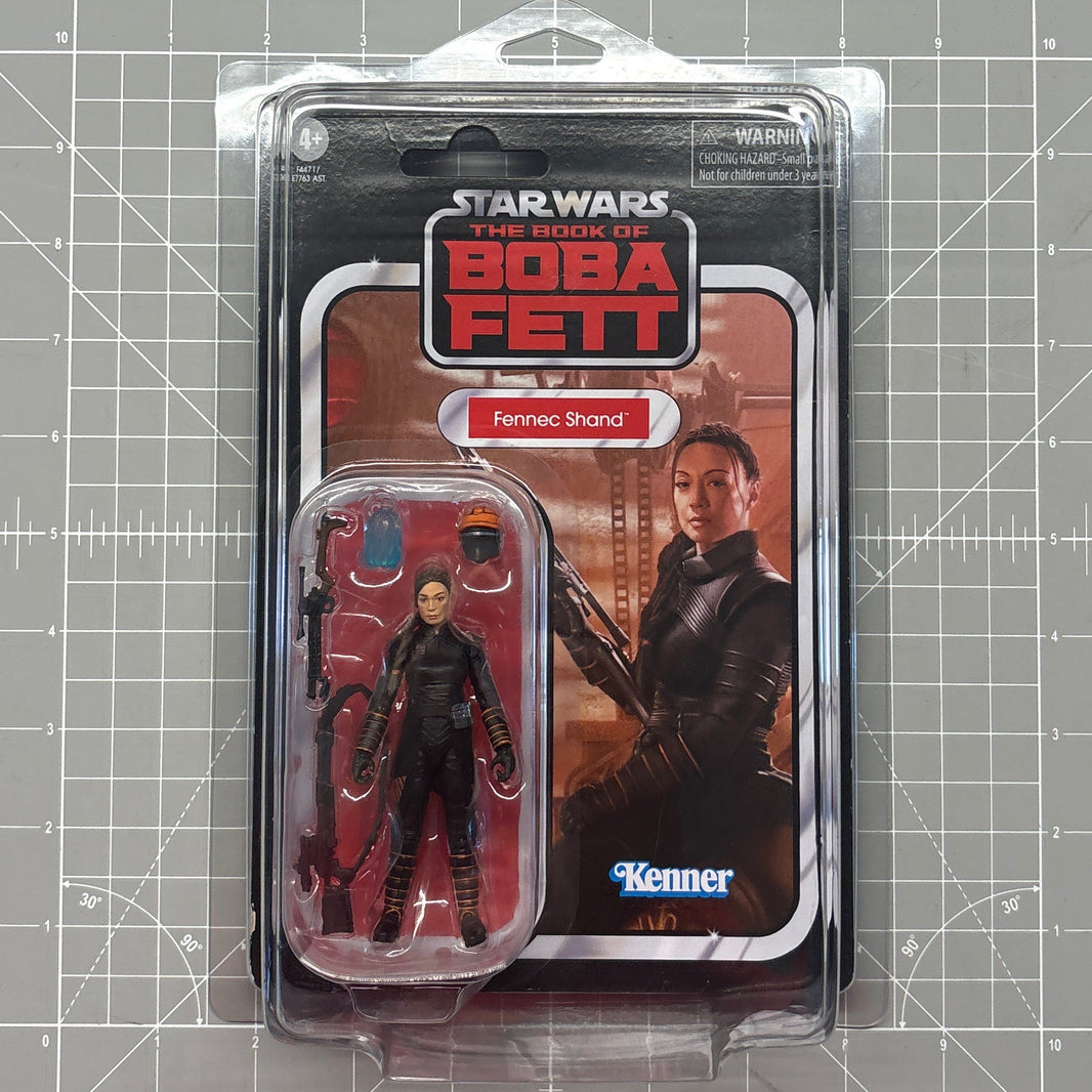Fennec Shand 1:18 | 3.75" Star Wars The Vintage Collection Action Figure VC-221 by Kenner package