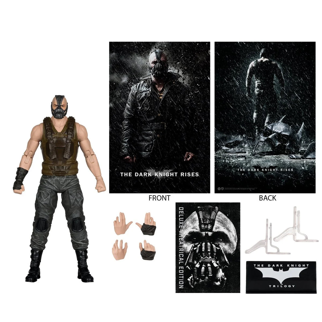 McFarlane Toys DC Multiverse The Dark Knight Rises Bane 7" Action Figure (Copy) with accessory hands and display stand