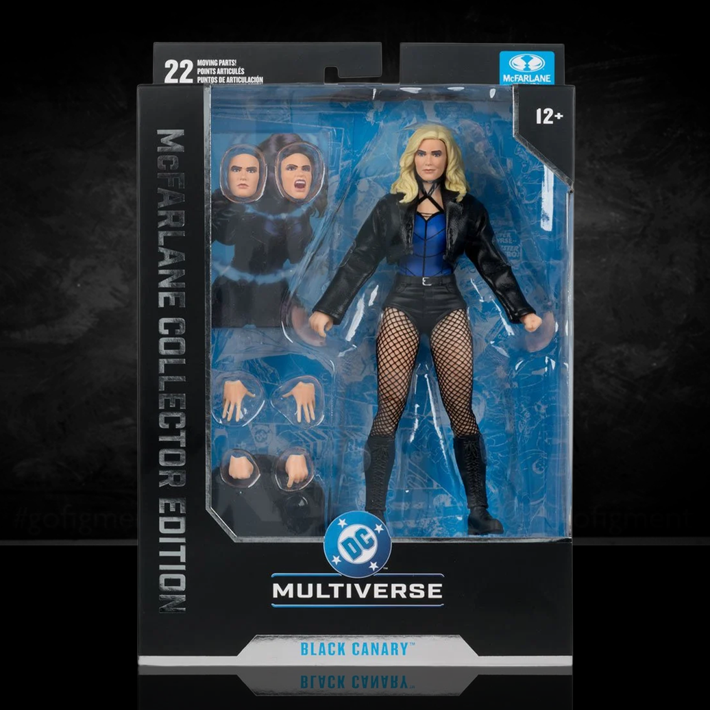DC Multiverse McFarlane Collector Edition Black Canary DC Rebirth #54 7-Inch Action Figure