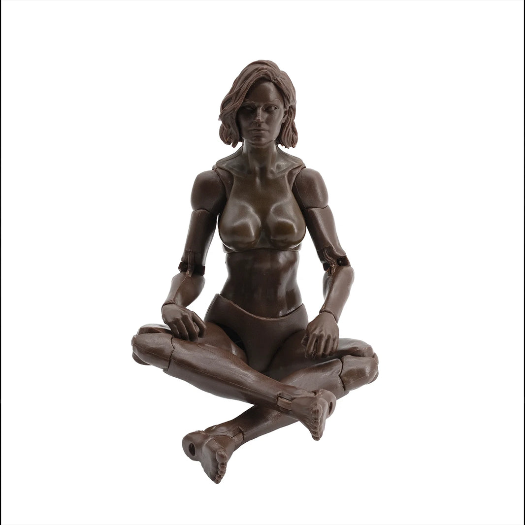 EPIC H.A.C.K.S. Blank Female COFFEE 6" Scale Premium Action Figure