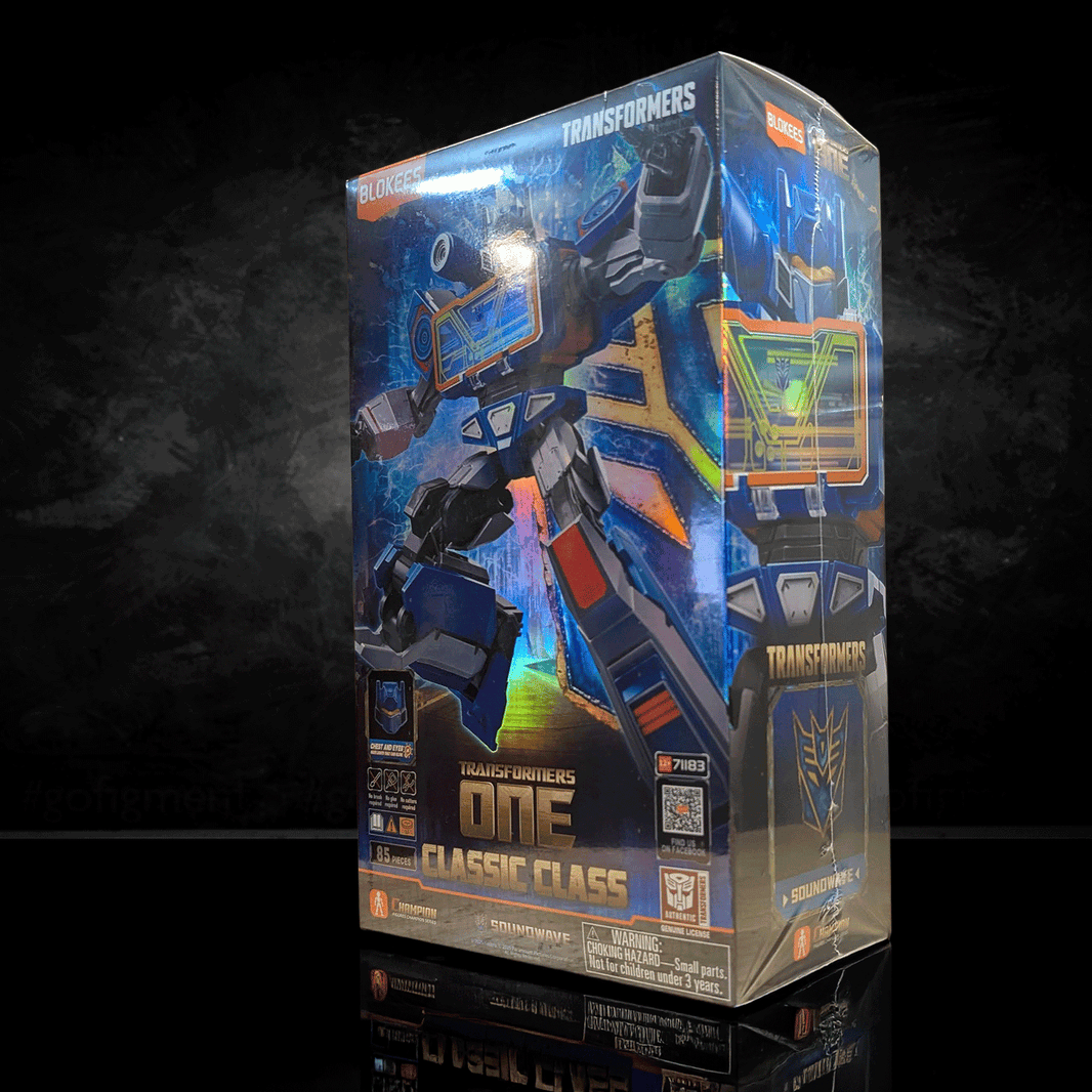 Transformers Classic Class 17 | Transformers One Soundwave – Premium Light-Up Model Kit