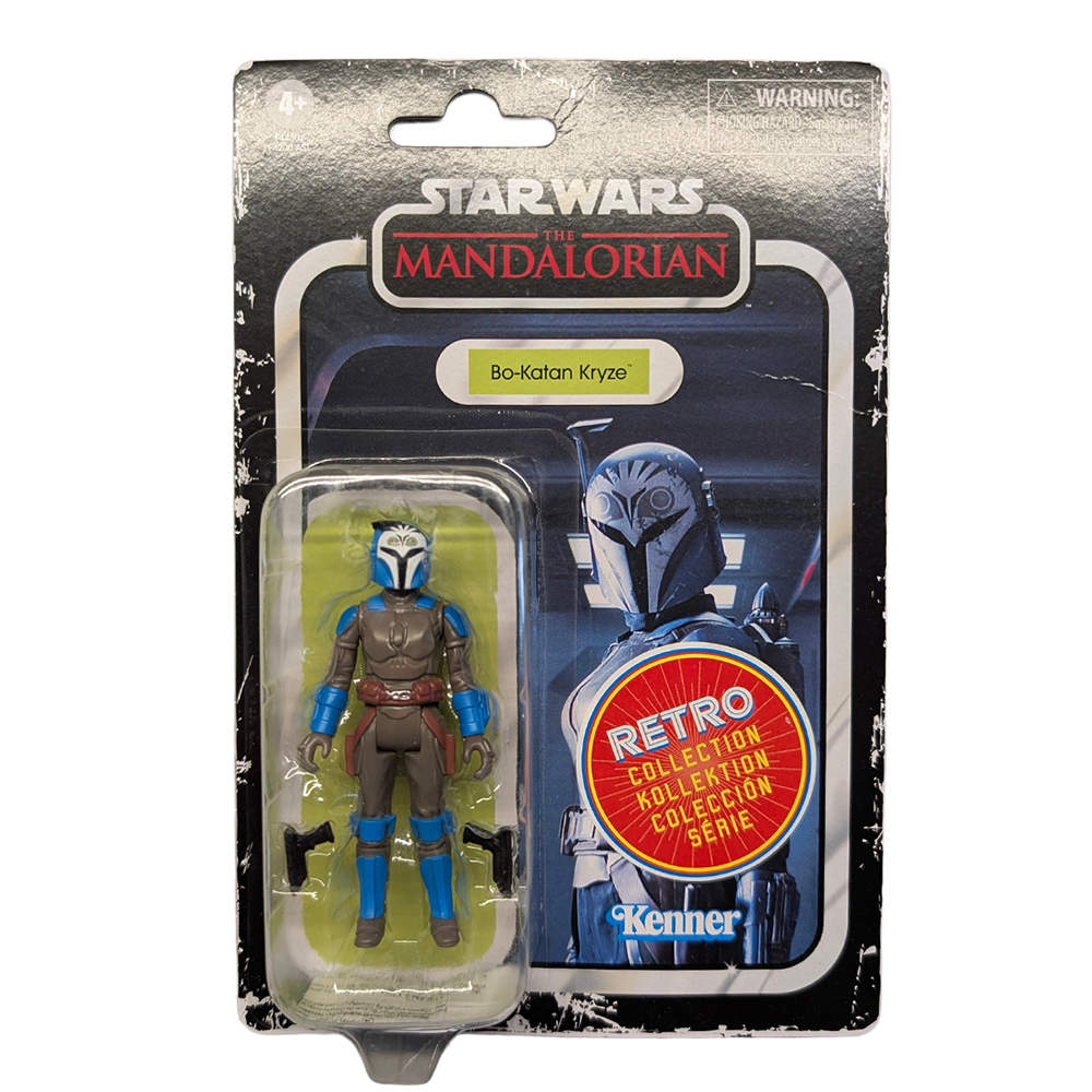 Bo-Katan Kryze Star Wars Retro Collection Action in case Scale MANDO Kenner carded action figure