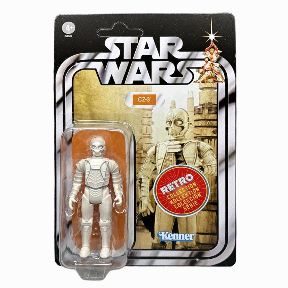 CZ-3 Star Wars Retro Collection Action Figure by Hasbro with Accessories 3.75 in packaged in retro card