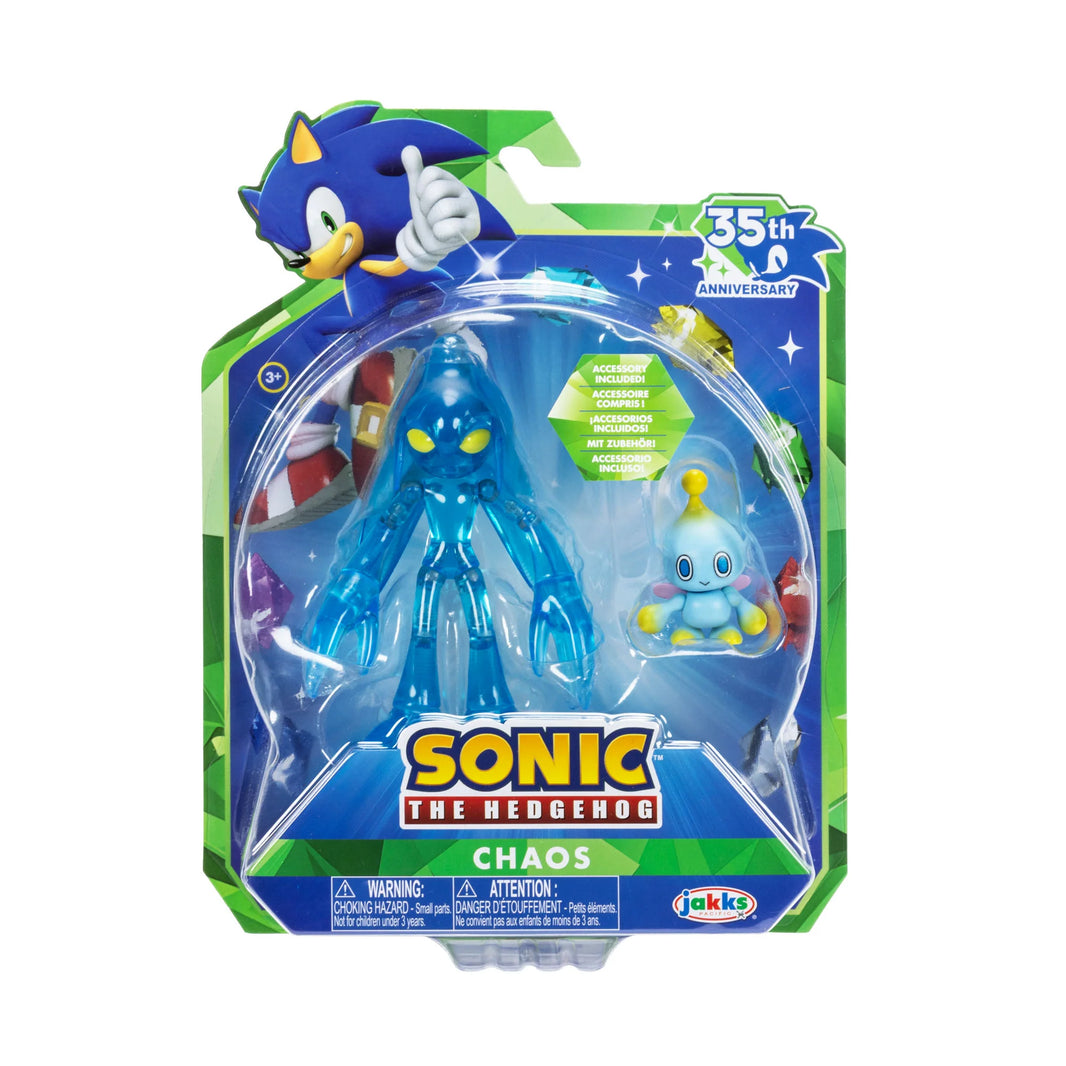Chaos with Chao Sonic the Hedehog 35th Anniversary Collectible Figure