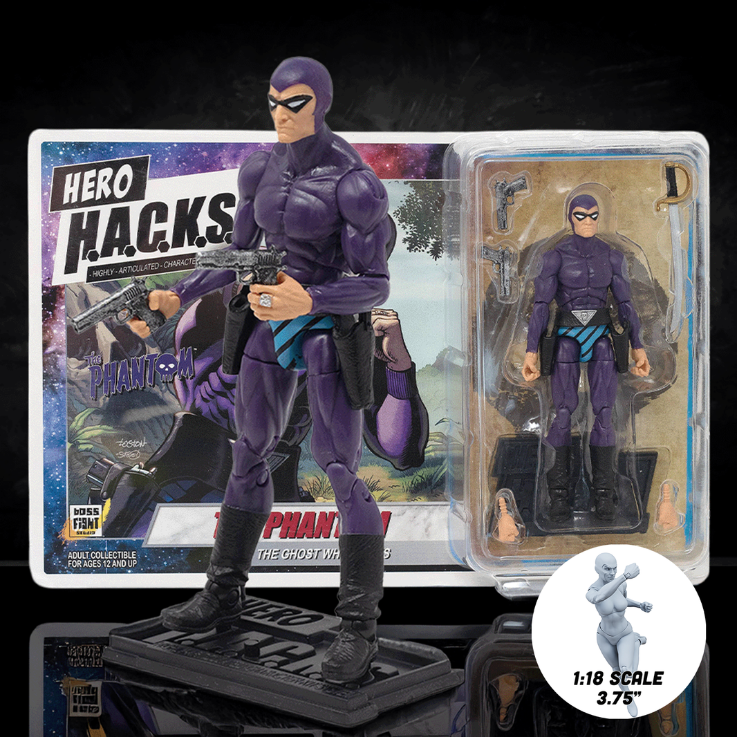 The Phantom Hero H.A.C.K.S. 21st Phantom Series Action Figure - Purple Suit Edition