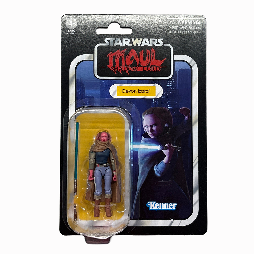 Hasbro Devon Izara 3 3/4-Inch Action Figure - Star Wars The Vintage Collection in Kenner packaging