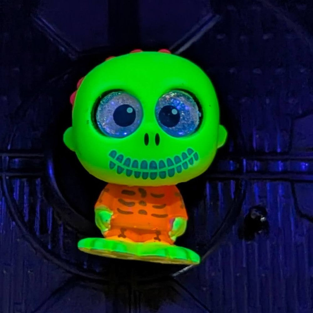 Go Figment Disney Doorables black light mini-figure from Tim Burton’s The Nightmare Before Christmas series