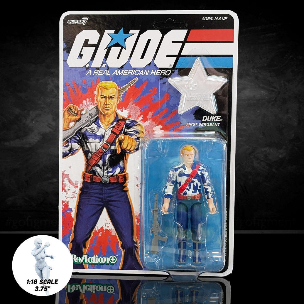 G.I. Joe Duke (America's 250th Anniversary) 3 3/4-Inch ReAction+ Figure