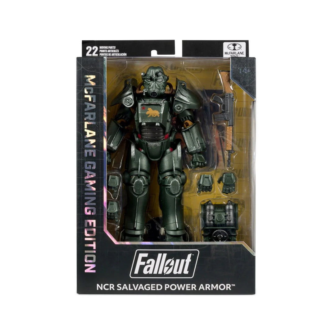 NCR Salvaged Power Armor 8-Inch Fallout McFarlane Action Figure by McFarlane Toys, new in box