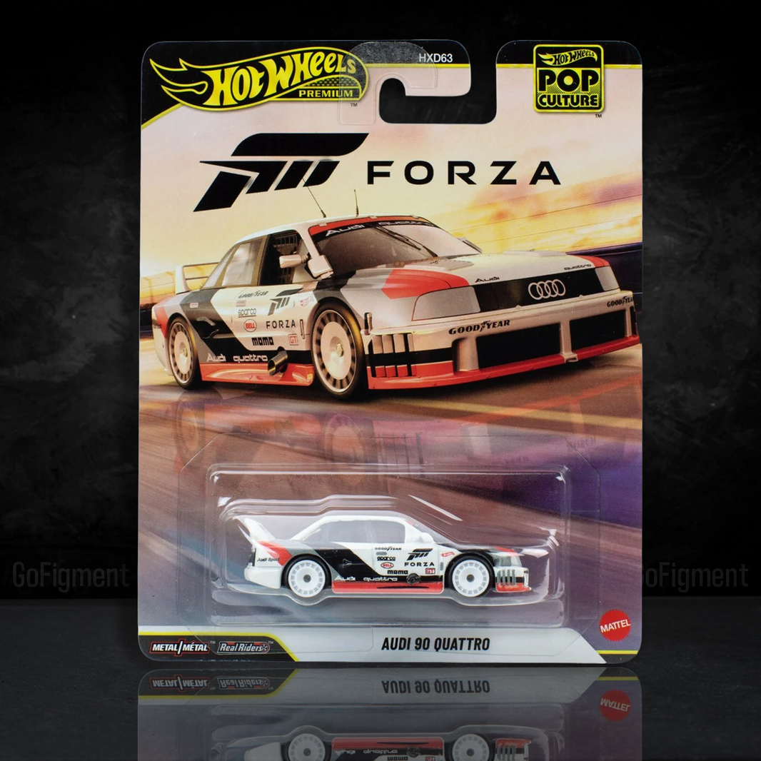 Forza Motorsports Audi 90 Quattro 1:64 Scale Hot Wheels Premium Pop Culture Diecast Car