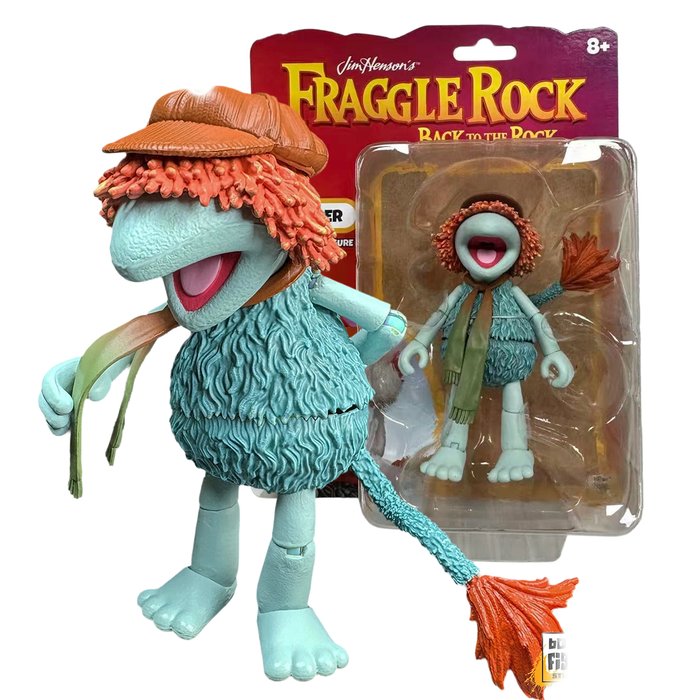 Fraggle Rock Boober 6-Inch Action Figure Boss Fight Studio displayed in packaging