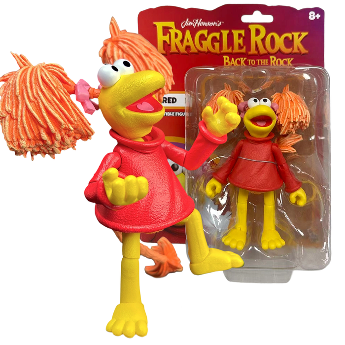 Fraggle Rock Red 6-Inch Action Figure Boss Fight Studio collectible figure with original packaging