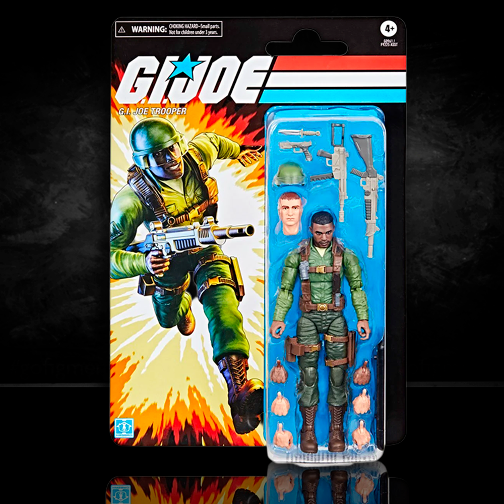 G.I. Joe Classified Series 2 Pack BUNDLE Retro Cardback G.I. Joe Trooper 6-Inch Action Figure