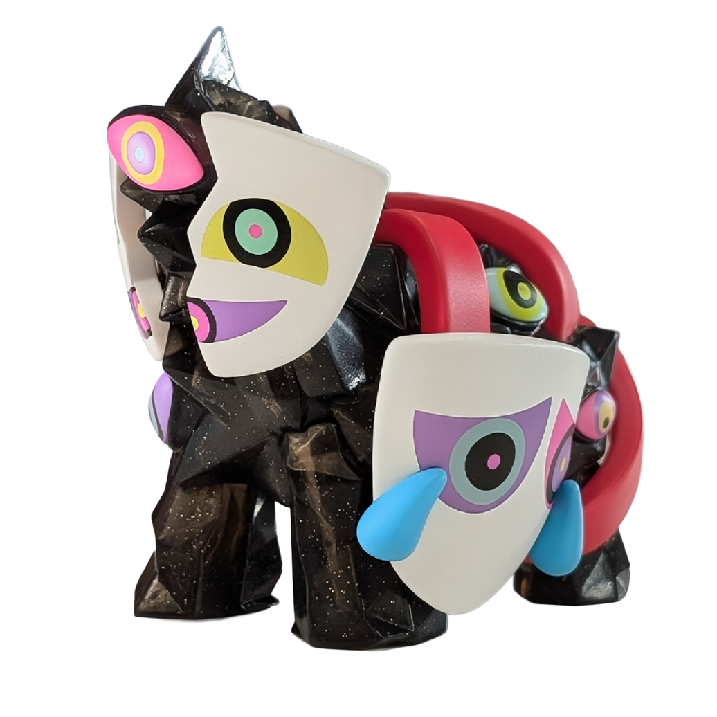 Abstracting Gangle 3.5 inch action figure from The Digital Circus by Glitch Productions