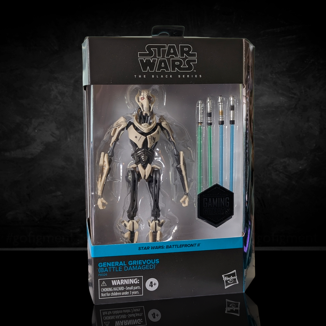 Star Wars The Black Series General Grievous Battle Damaged 6-Inch Action Figure Gaming Greats