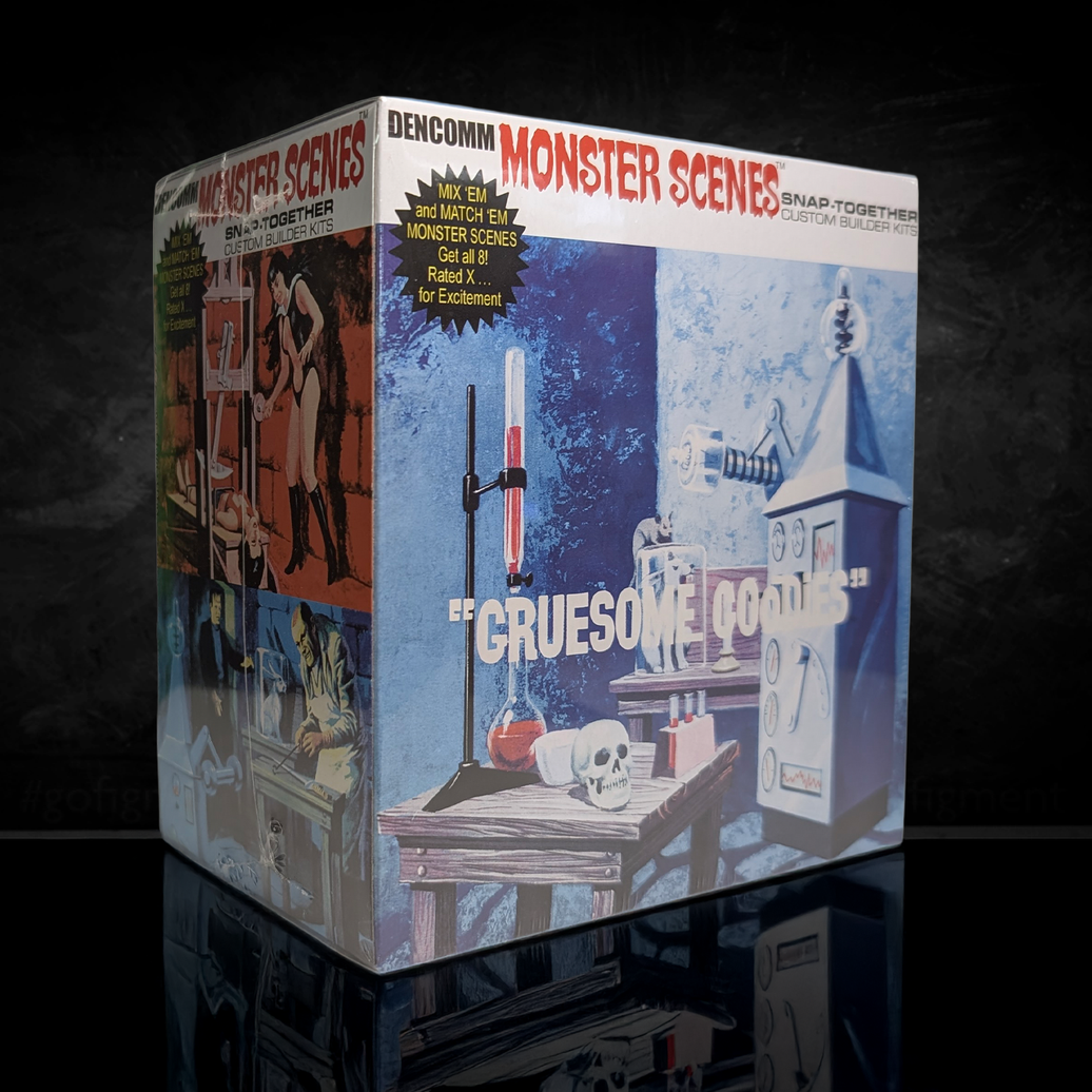 DENCOMM Monster Scenes Gruesome Goodies Limited Edition Model Kit - 55th Anniversary