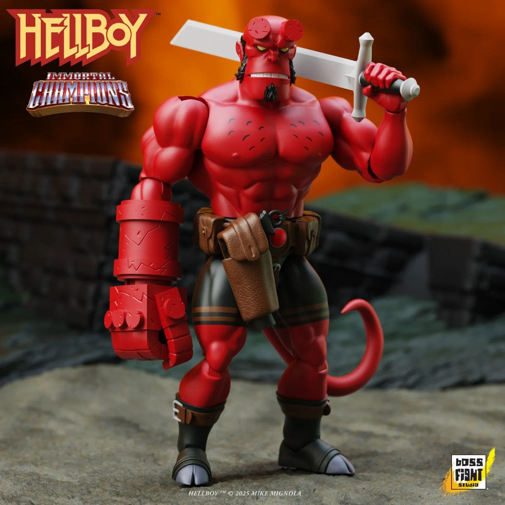 Hellboy Immortal Champions Retro 5.5-Inch Scale Action Figure Boss Fight Studio