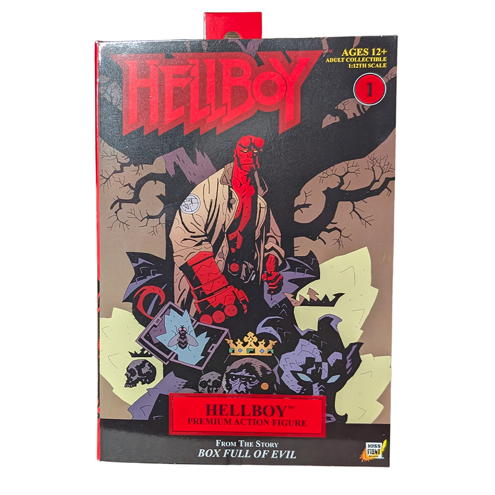 Hellboy 1:12 Scale Action Figure Wave 1 (Box Full of Evil) by Boss Fight Studio collectible figure box