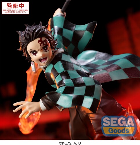 Sega XrossLink Anime Demon Slayer: Kimetsu no Yaiba Tanjiro Kamado Statue - Authentic