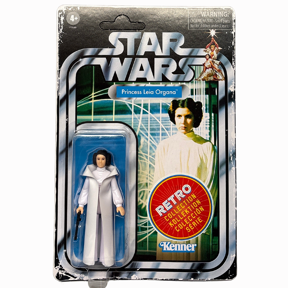 Princess Leia Organa Star Wars Retro Collection Action Figure in case ANH Kenner packaged figure