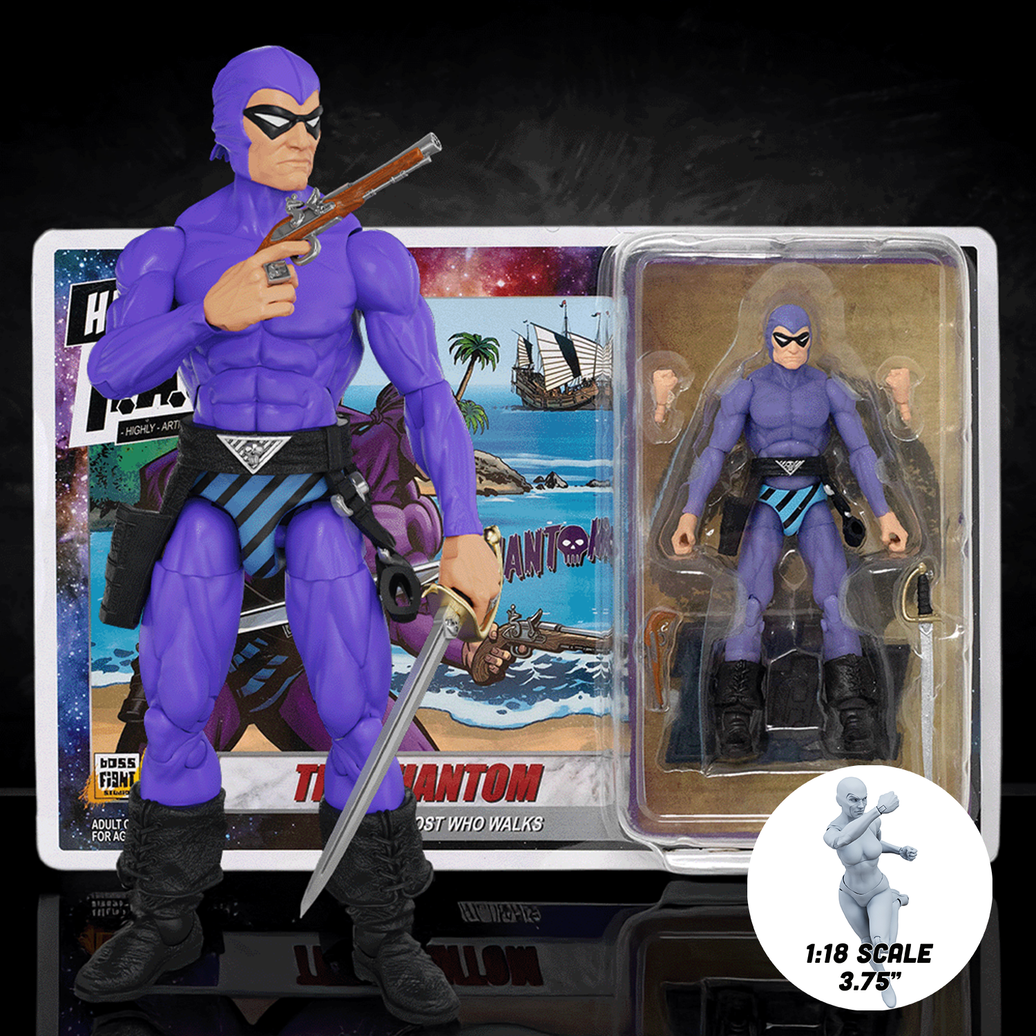 The Phantom Hero H.A.C.K.S. 11th Phantom Series Action Figure - Light Purple Suit Edition