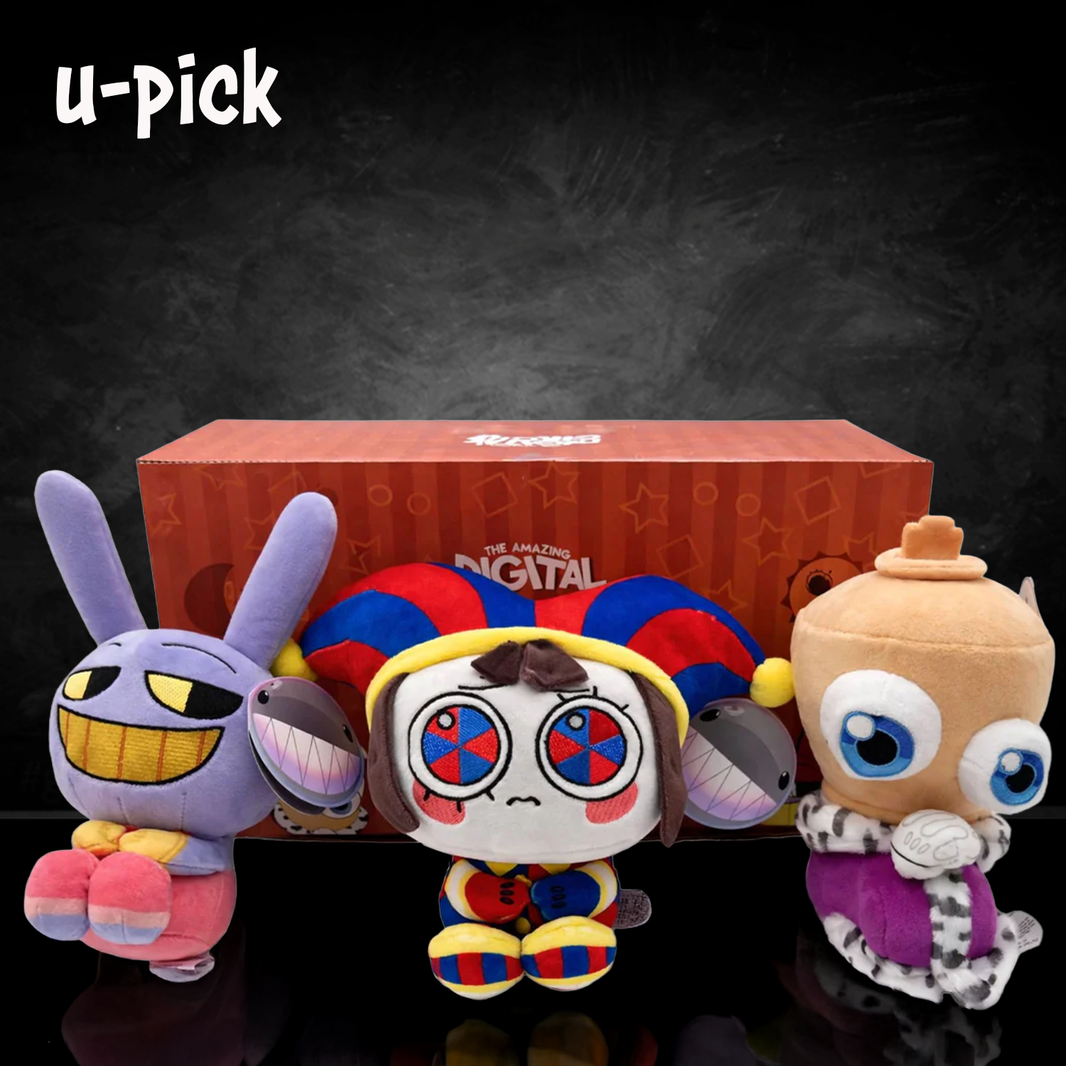 The Amazing Digital Circus Lil Fellas Glitch Official 8" Plush U-PICK Choice